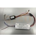 12V 3A 36W LED Driver with Touch Switch and 230V Output for Mirror Heaters – Model GWV-3612+GWP