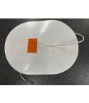 Spiegelverwarming, rechthoek. 300 × 400 mm R100, 230 volt, 80 cm kabel