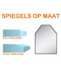 Spiegel op maat 6 mm met schuine kant (Poly geslepen)
