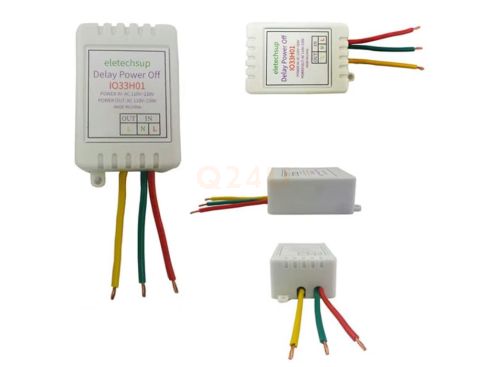 Adjustable Power-Off Delay Timer Controller 1–480 Minutes – AC 110–220V – Max. 1400W