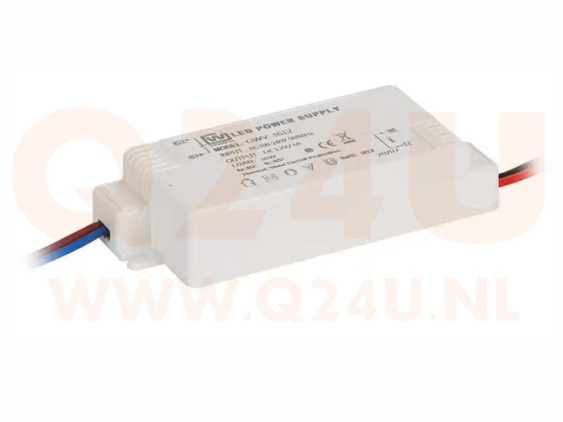 12V 3A LED Power Supply 36W – Stabilised Power Supply for LED Lighting and Mirror Heaters