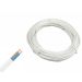 12 / 24 / 230 volt kabel, 2 x 0.75mm, per 2 meter - wit
