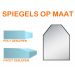 Spiegel op maat 4 mm met schuine kant (Facet geslepen)