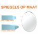 Spiegel op maat 6 mm ovaal (Poly geslepen)
