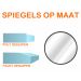 Spiegel op maat 6 mm rond (Poly geslepen)