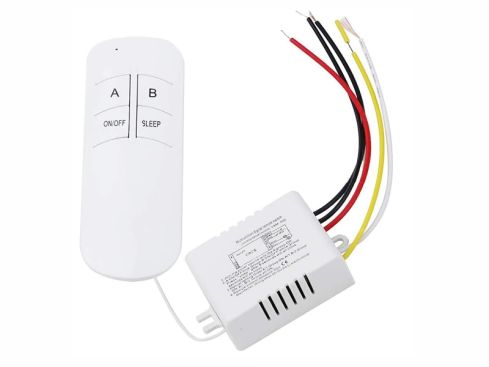 Draadloze schakelaar / afstandsbediening voor 1x 230 volt, (max 200 watt)