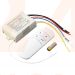 Wireless Remote Control for Mirror Heaters and LED Mirror Lighting – 3 Channels | Max. 200W per Channel