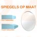 Spiegel op maat 4 mm ovaal (Poly geslepen)